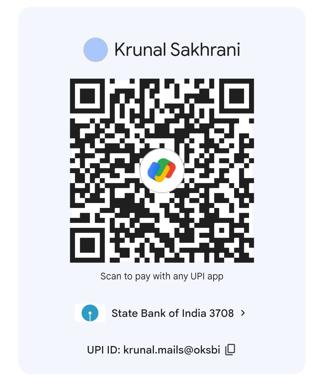 Ad Plus Web Technology Bank QR Code