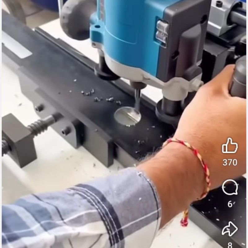 Alu Copirutter potebal machin