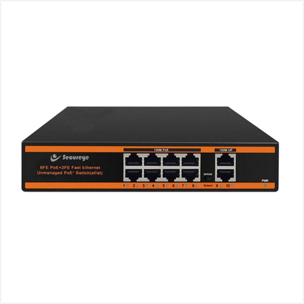 S-4FE-2UE-L-NB Secureye 4-Port PoE Switch with 2 Uplink Ports – High-Speed & Reliable Networking