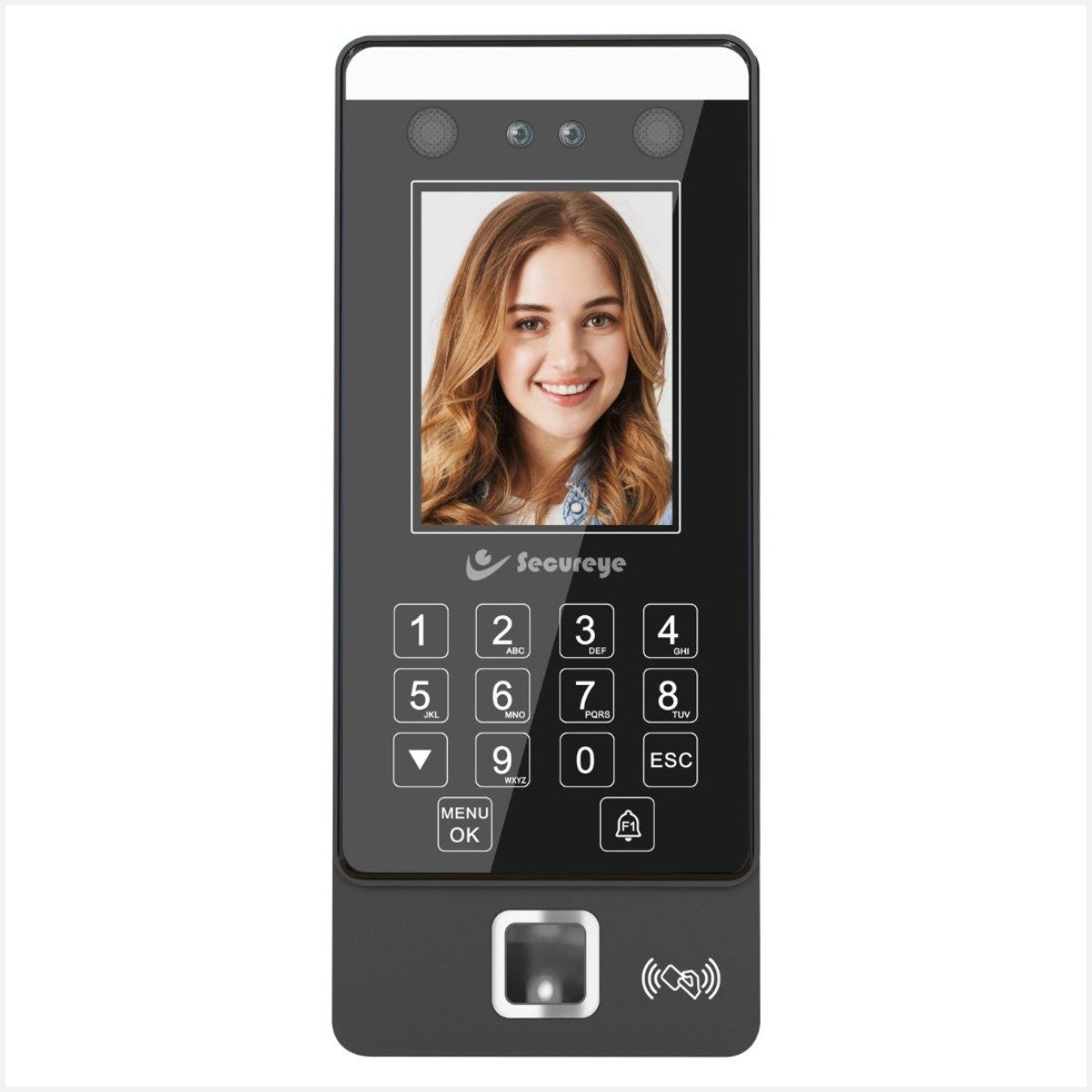 S-AIF600 – Secureye Wide Dynamic Face & Finger Recognition Device