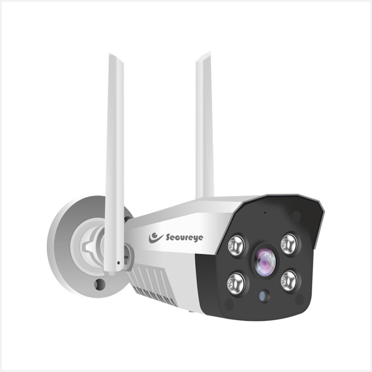 Secureye 3MP Bullet Wifi Lan Port Camera Two Way Audio, Full-Color Night Vision SPP-BULLET GUARD WIFI 