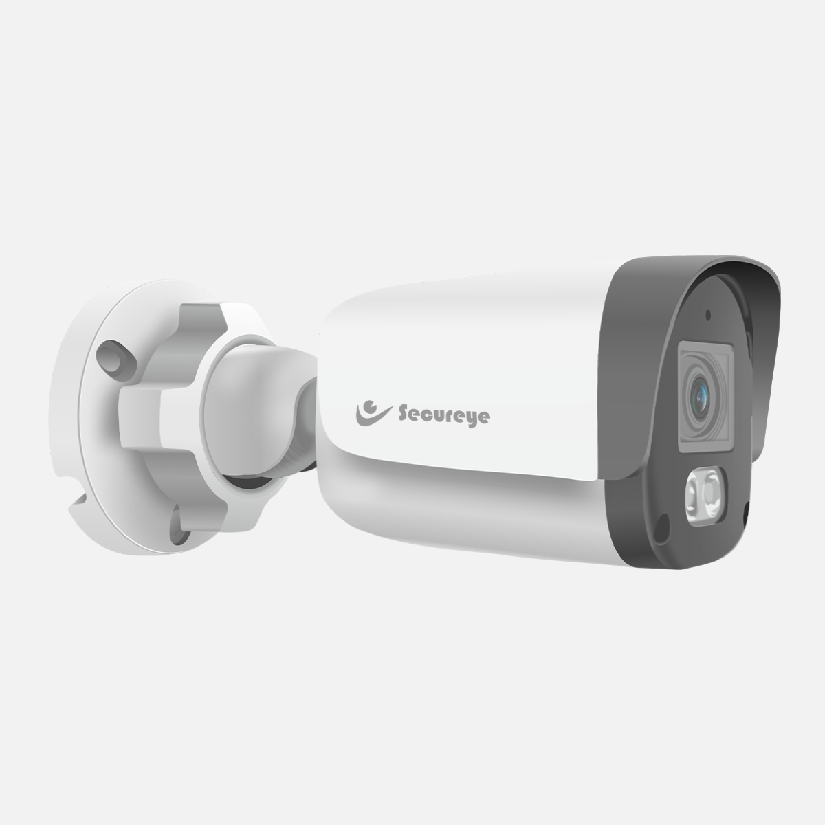 Secureye 2MP Color Vu 4mm White LED IP Bullet With Audio, 50M IR, White Light, PoE, Audio, SPS-C2QNI5WEY442 PHOENIX