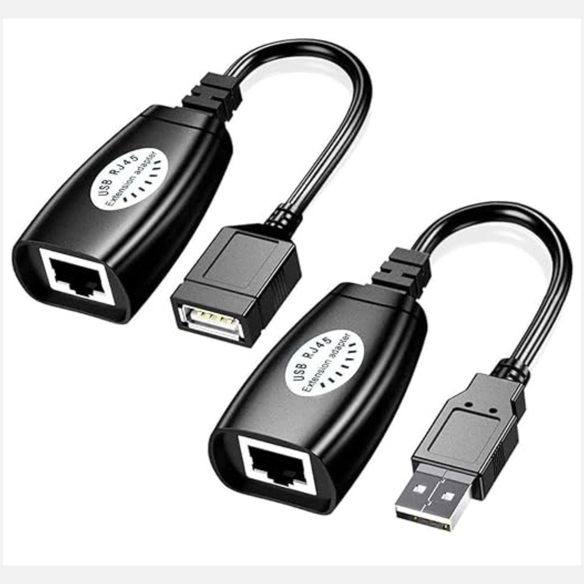 U Port lan Usb Extender 2.0 Over Lan Cable RJ 45 Length UPTO 50 Meters - UP-UE50M